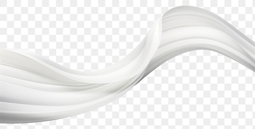 PNG Ribbon white backgrounds curve. AI generated Image by rawpixel.