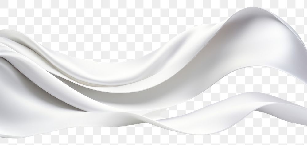 PNG Ribbon white backgrounds curve. AI generated Image by rawpixel.