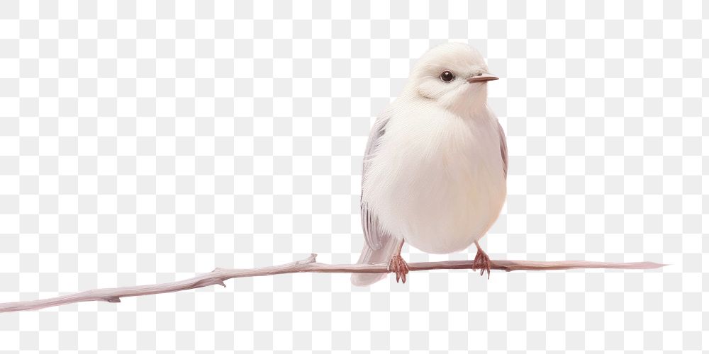 PNG White bird animal beak pink. AI generated Image by rawpixel.