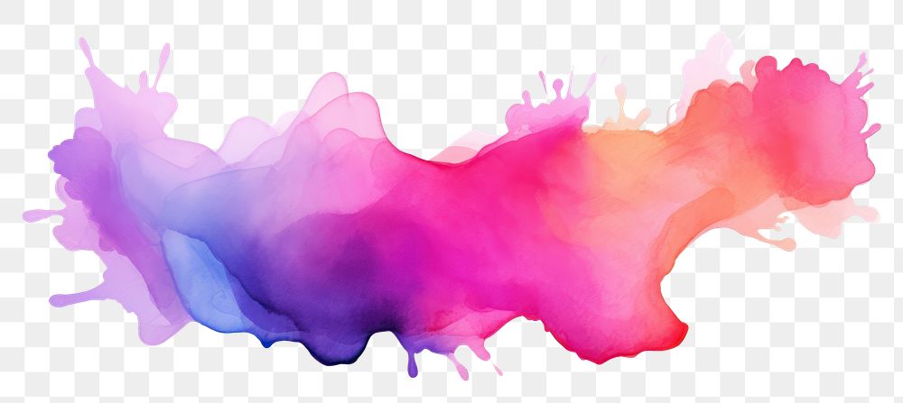 PNG Watercolor backgrounds purple paint. AI generated Image by rawpixel.