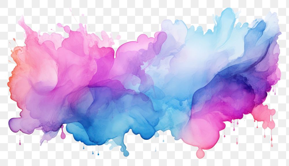 PNG Watercolor backgrounds purple paint. AI generated Image by rawpixel.