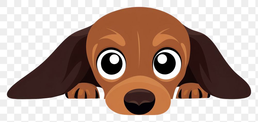 PNG Dachshund dachshund cartoon animal. AI generated Image by rawpixel.