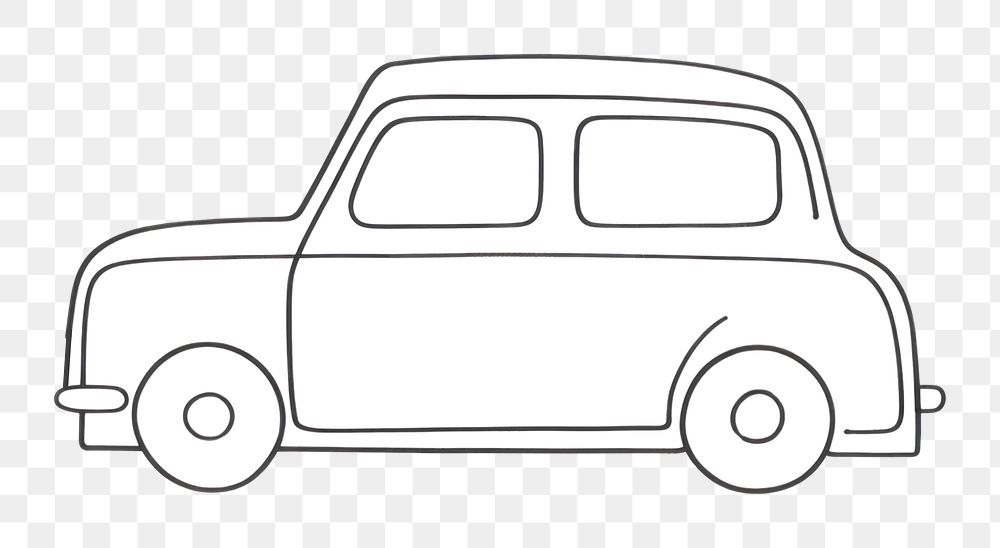 Minimal illustration of car drawing sketch vehicle. AI generated Image by rawpixel.