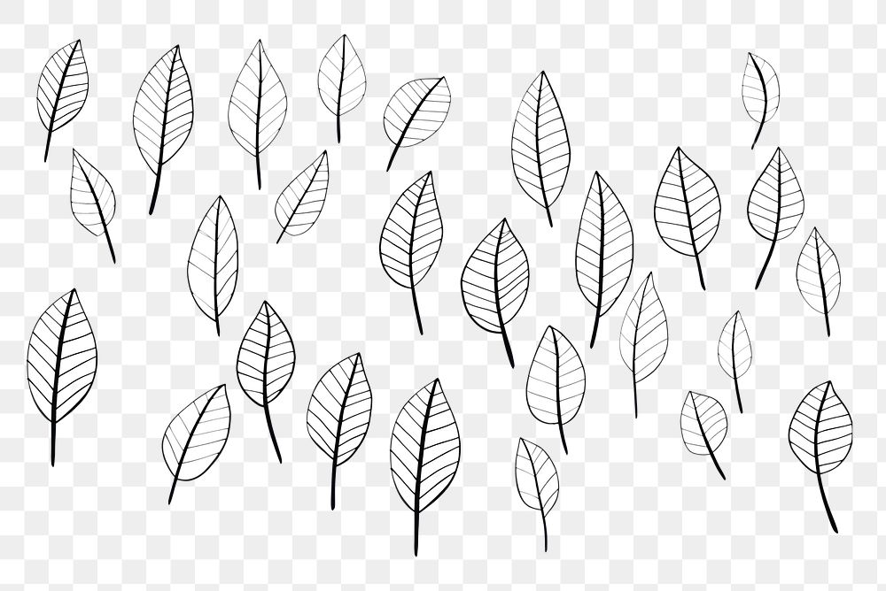 Minimal illustration of leaves branch drawing sketch backgrounds. AI generated Image by rawpixel.