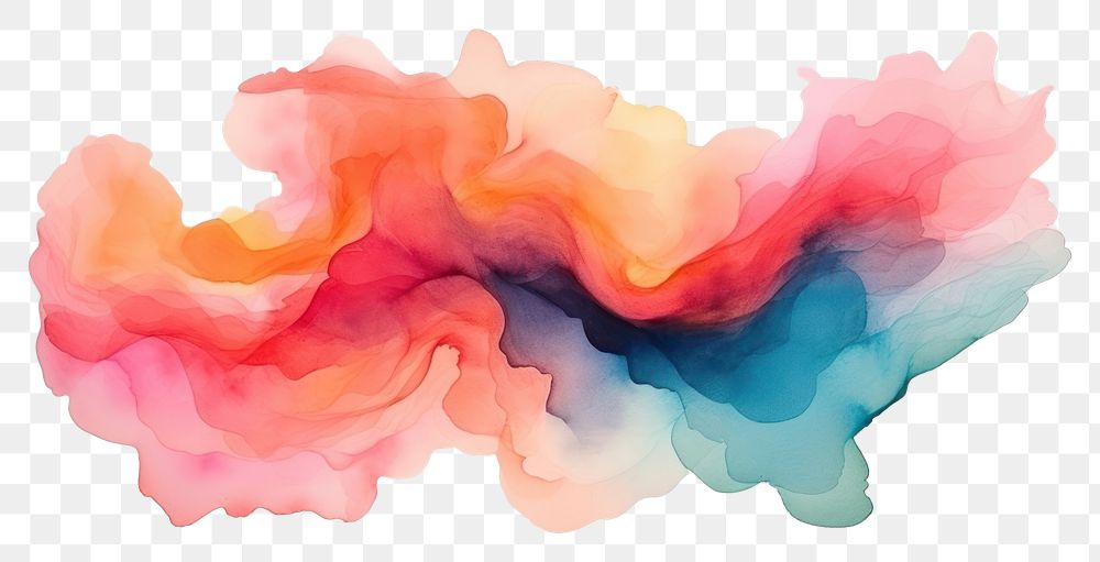 PNG Watercolor backgrounds abstract white background. AI generated Image by rawpixel.