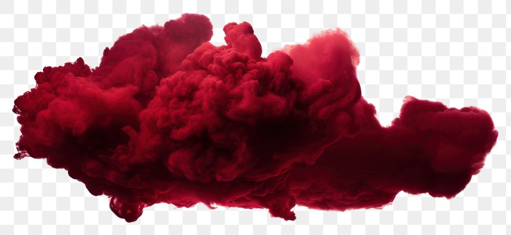 PNG Cloud red white background splattered. AI generated Image by rawpixel.