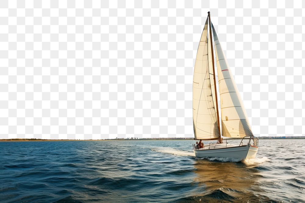 PNG Sailing boat sky sailboat. AI generated Image by rawpixel.