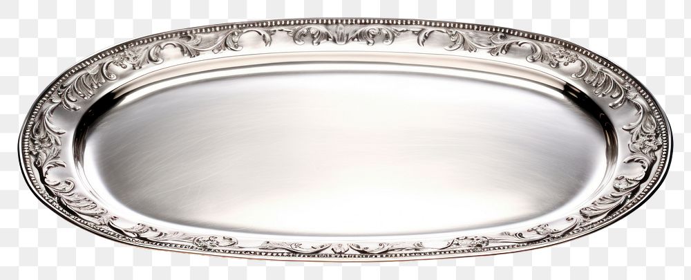 PNG Dining room platter silver tray. AI generated Image by rawpixel.