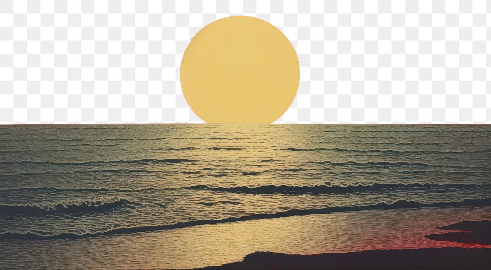 PNG Beach sunlight outdoors horizon. AI generated Image by rawpixel.