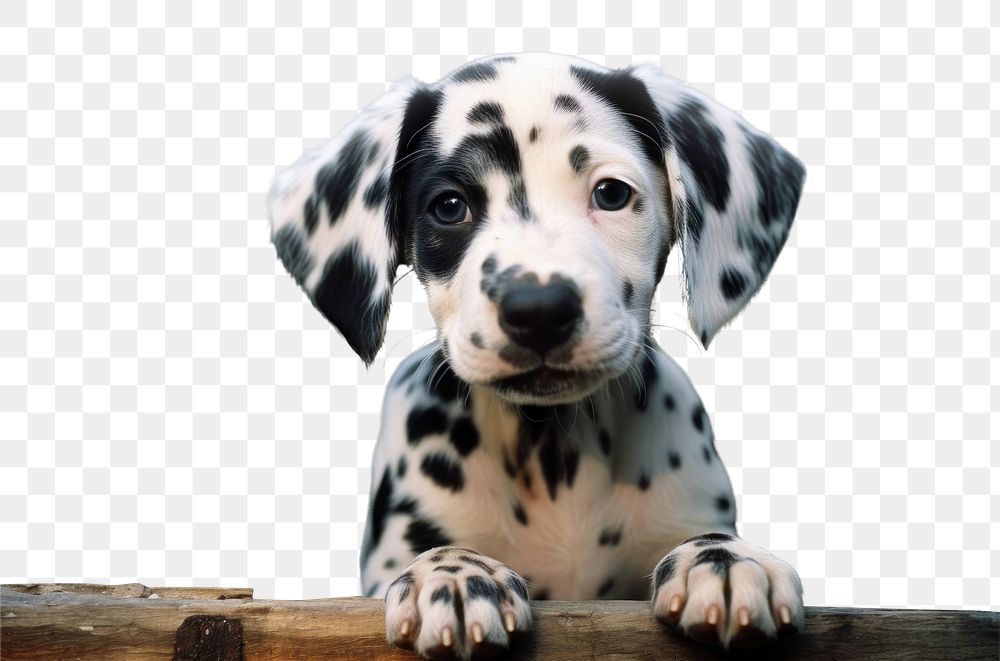 PNG A puppy dalmatian dog animal mammal pet. AI generated Image by rawpixel.