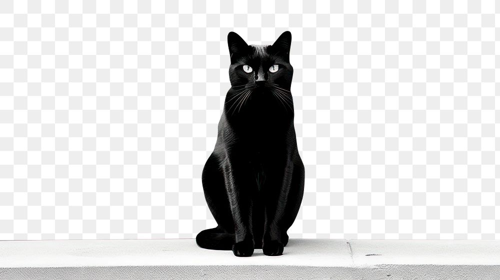 PNG A lot of black cat on the street architecture animal mammal. AI generated Image by rawpixel.