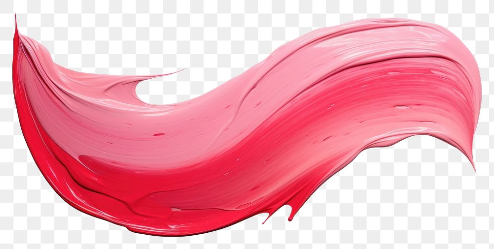 PNG Red pastel oil piant petal white background splattered. AI generated Image by rawpixel.