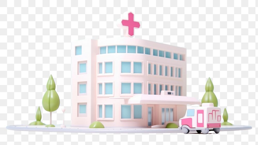 PNG  Hospital ambulance vehicle symbol. AI generated Image by rawpixel.