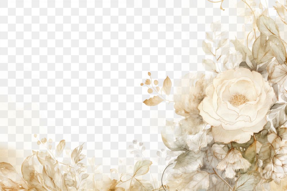 PNG  Garden backgrounds painting pattern. AI generated Image by rawpixel.