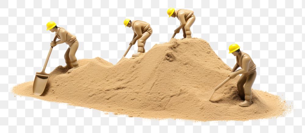 PNG People digging outdoors sand soil. AI generated Image by rawpixel.
