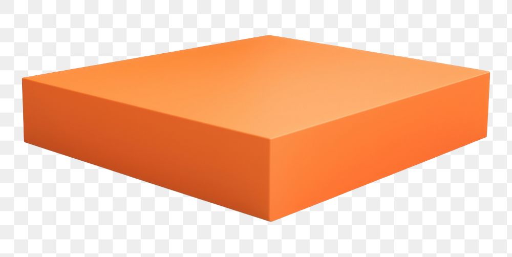 PNG Orange rubber white background simplicity rectangle. AI generated Image by rawpixel.
