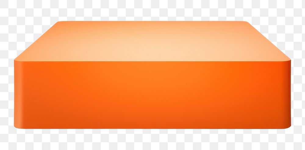 PNG Orange ruber white background rectangle letterbox. 