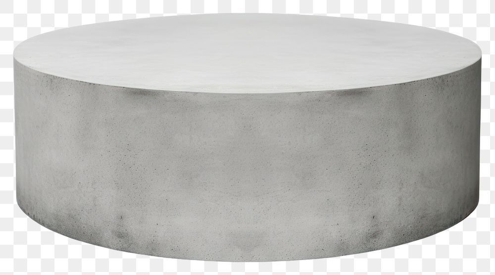 PNG Concrete furniture concrete table. AI generated Image by rawpixel.