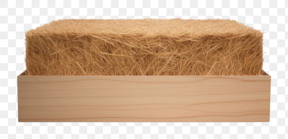 PNG Hay box white background countryside. AI generated Image by rawpixel.