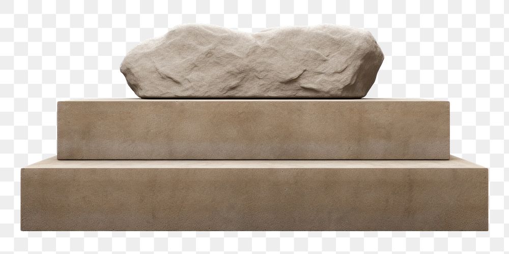 PNG Stone rock white background architecture. AI generated Image by rawpixel.