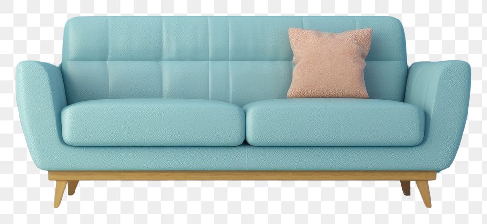PNG Cute sofa wall architecture furniture. AI generated Image by rawpixel.