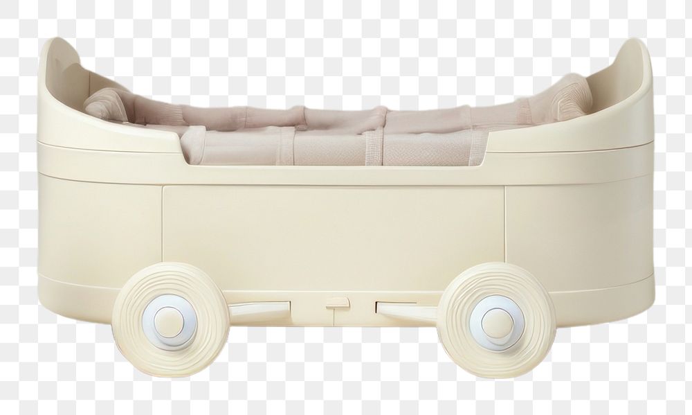 PNG Baby bed white furniture absence. AI generated Image by rawpixel.