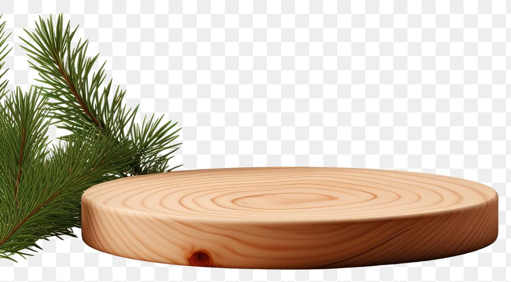 PNG Circle disc platform podium tree wood plant. AI generated Image by rawpixel.