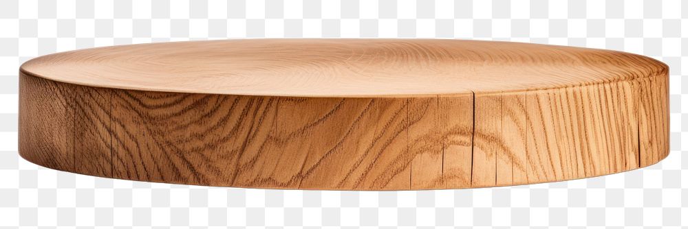 PNG Circle disc platform podium wood furniture table. AI generated Image by rawpixel.