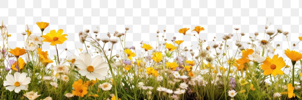 PNG  Field filled flower meadow backgrounds