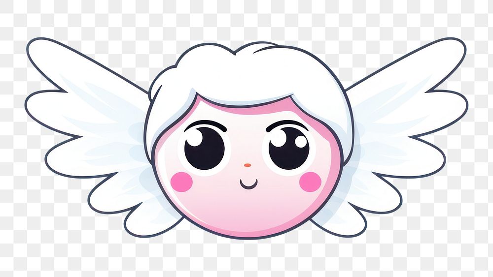 PNG Angel cute representation creativity. AI generated Image by rawpixel.