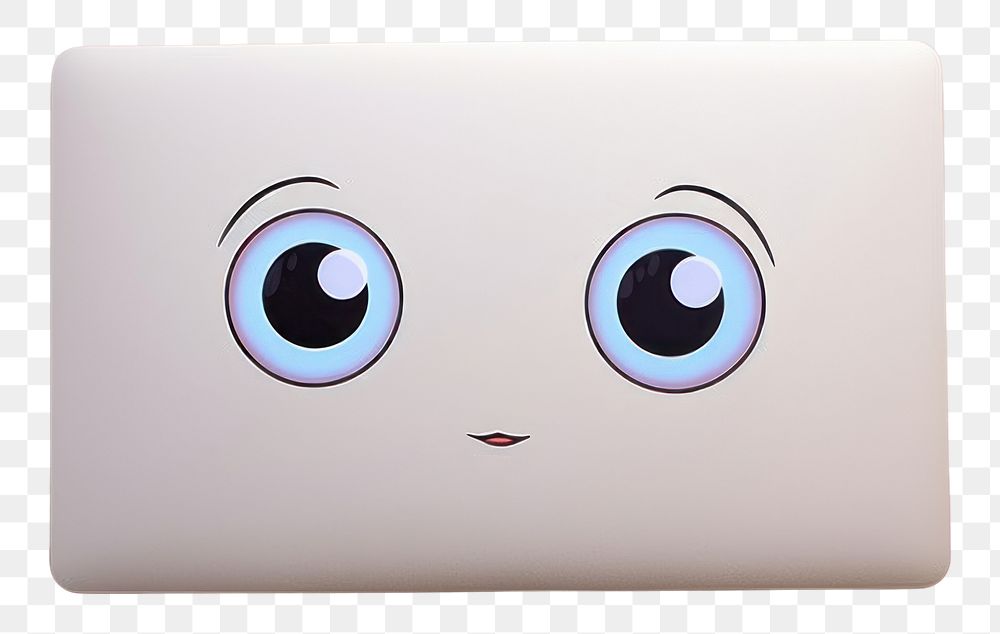 PNG Computer laptop eye anthropomorphic. AI generated Image by rawpixel.