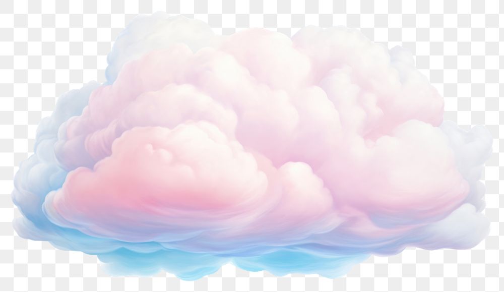 PNG  Cloud nature sky white background. AI generated Image by rawpixel.