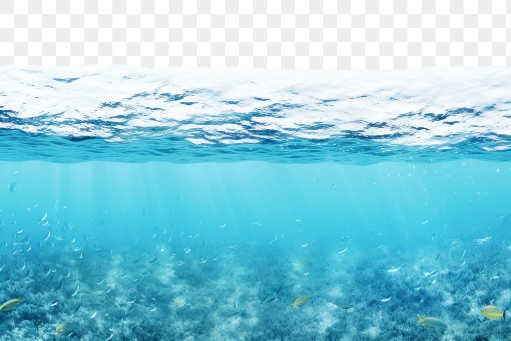 PNG Underwater border backgrounds outdoors nature. AI generated Image by rawpixel.