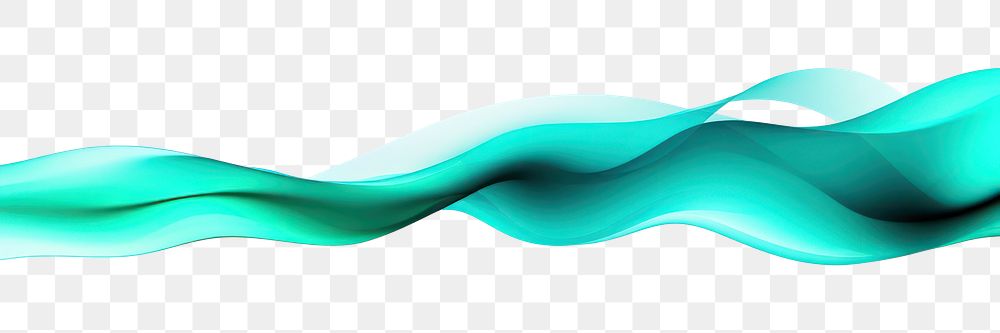 PNG Modern abstract glowing wave backgrounds turquoise pattern. AI generated Image by rawpixel.