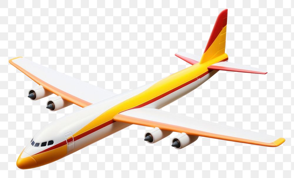 PNG Model airplane toy aircraft airliner vehicle. AI generated Image by rawpixel.