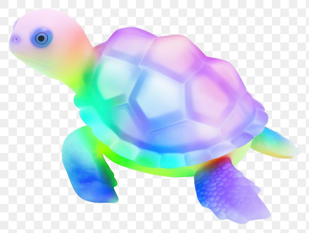 PNG Turtle reptile animal toy. AI generated Image by rawpixel.