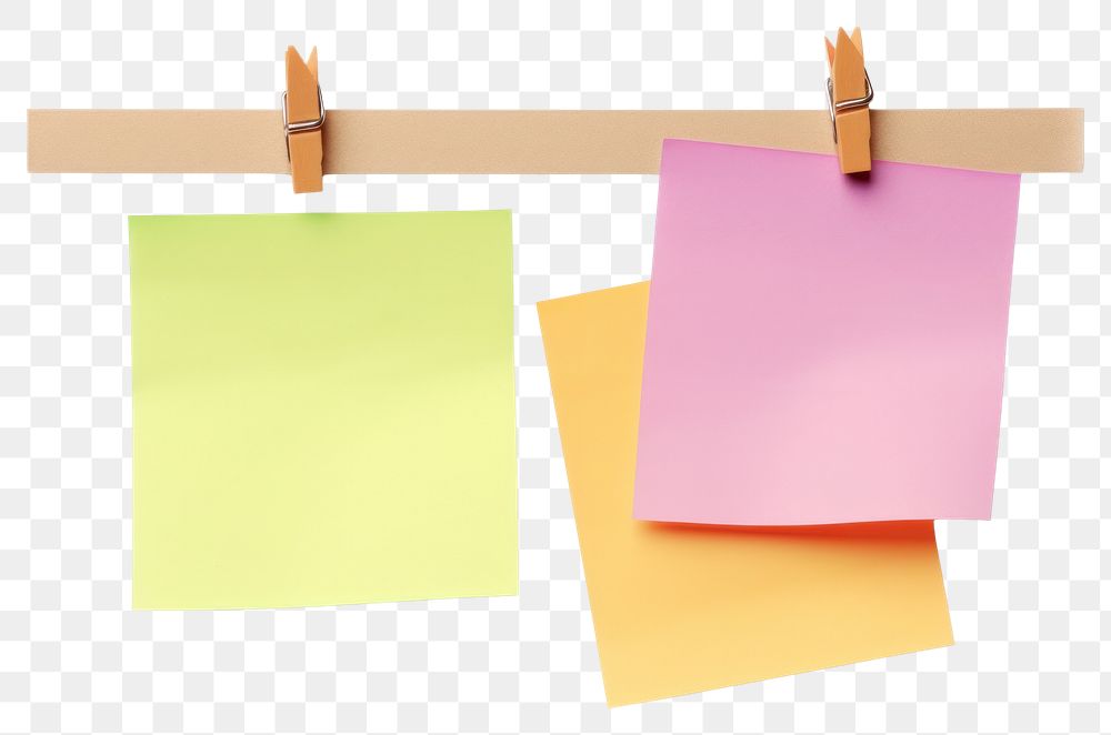 PNG Pinned blank paper note white background variation. AI generated Image by rawpixel.