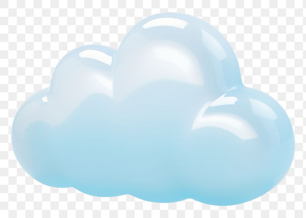 PNG Cloud white balloon fluffy. AI generated Image by rawpixel.