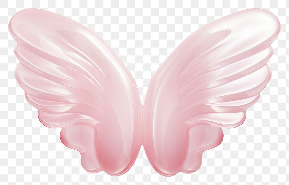 PNG Angel wings petal lightweight accessories. AI generated Image by rawpixel.