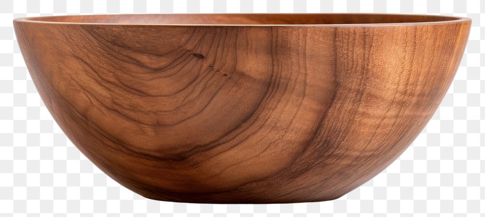 PNG  Wooden bowl simplicity ceramic table. AI generated Image by rawpixel.