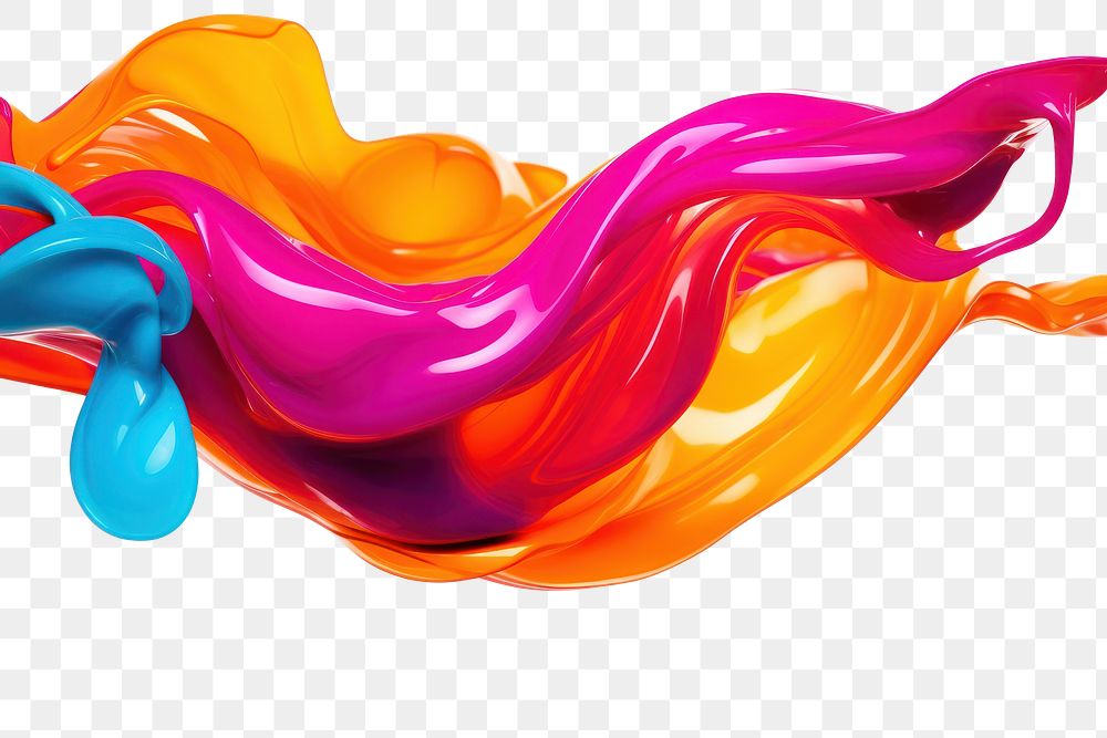 PNG Bold colors creativity abstract graphics. AI generated Image by rawpixel.