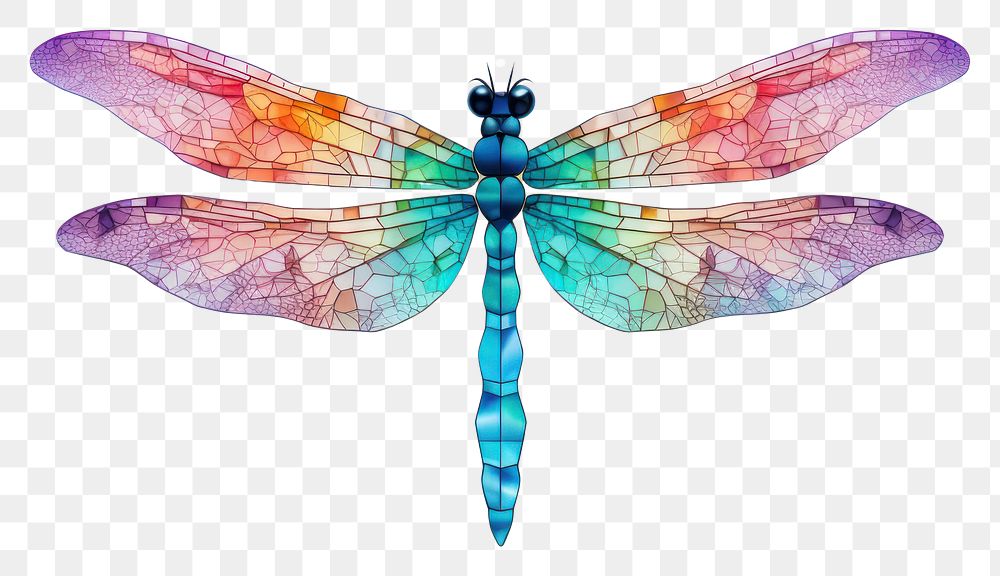 PNG Dragonfly animal insect white background