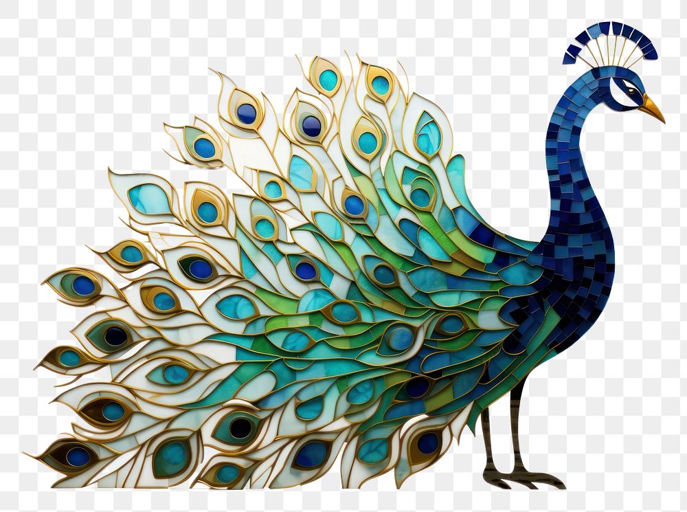 PNG Minimal peacok peacock animal bird