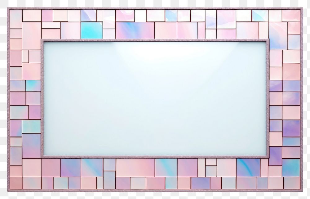 PNG Boarder frame art backgrounds mosaic. AI generated Image by rawpixel.