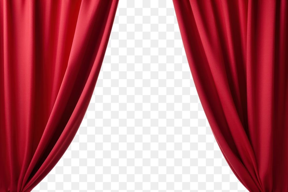 PNG  Opening the red curtain backgrounds elegance abstract
