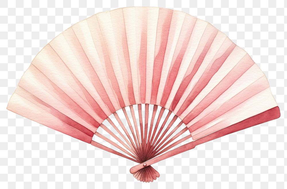 PNG  Folding fan invertebrate seashell pattern. AI generated Image by rawpixel.