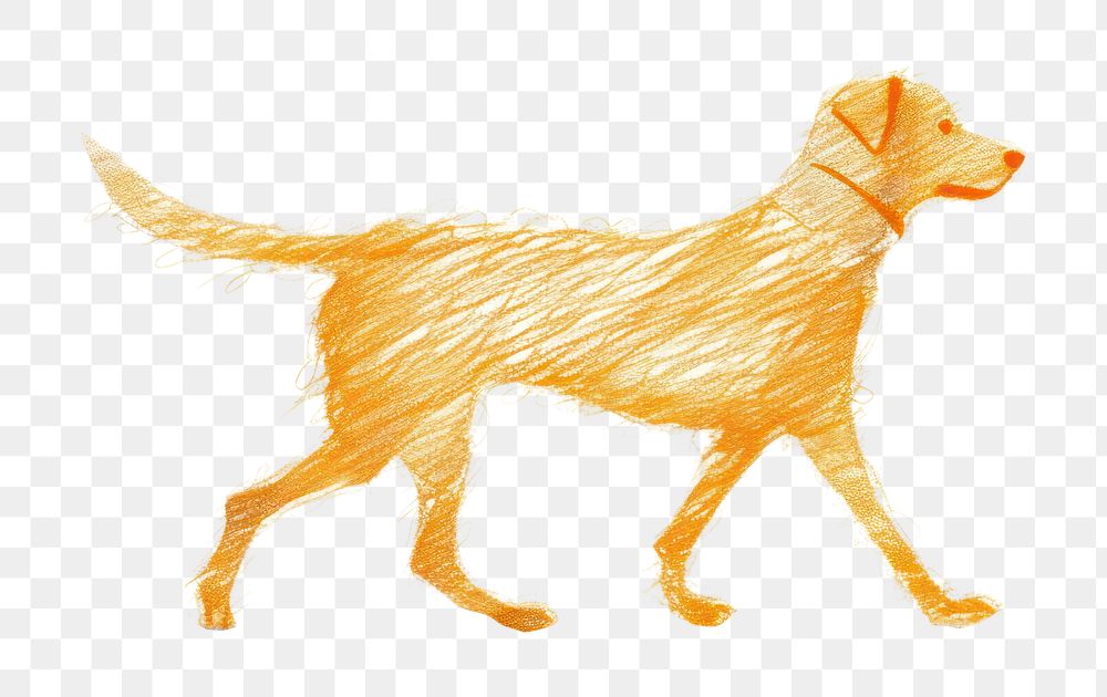 PNG  Dog walking animal mammal pet. AI generated Image by rawpixel.