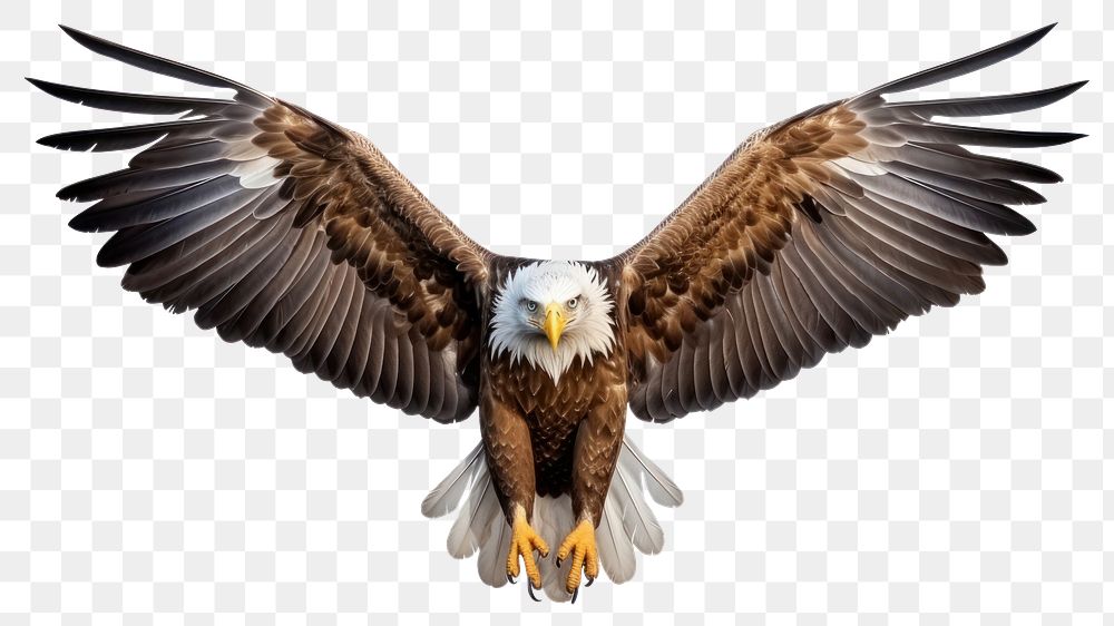 PNG Eagle animal flying bird. AI generated Image by rawpixel.