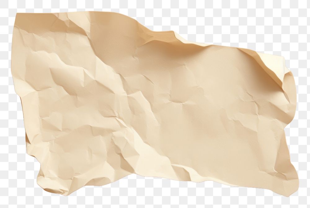 PNG  Ripped paper simplicity crumpled textured. AI generated Image by rawpixel.