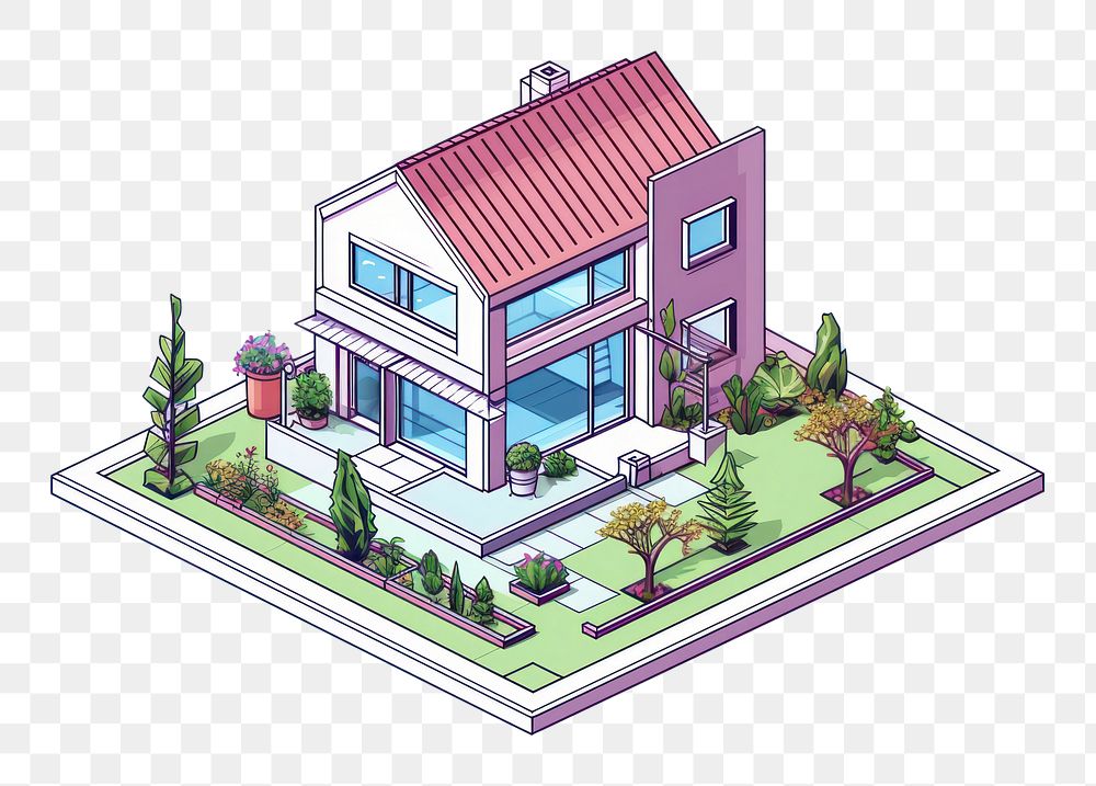 PNG Home architecture building diagram. AI generated Image by rawpixel.